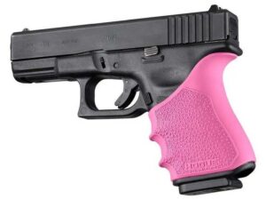Hogue HandAll Beavertail Grip Sleeve Glock 19 Gen 3-4 Pink