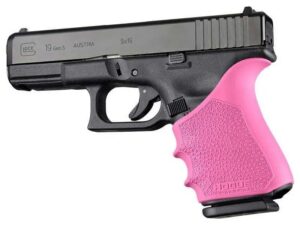 Hogue HandAll Beavertail Grip Sleeve Glock 19 Gen 1-2-5 Pink