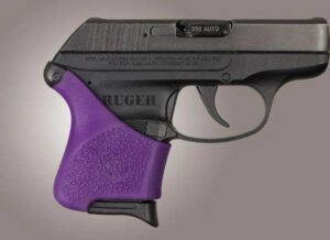 Hogue Handal Hybrid Grip Sleeve Ruger Lcp's Purple
