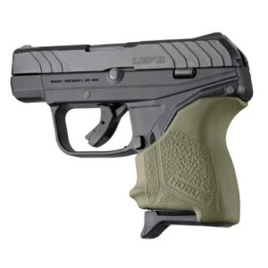 Hogue HandAll Beavertail Grip Sleeve Ruger LCP II OD Green