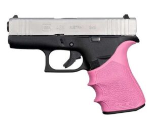 Hogue HandAll Beavertail Grip Sleeve Glock 43X 48 Pink
