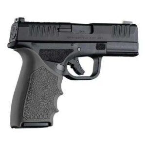 Hogue HandAll Beaver Tail Grip Sleeve Springfield Armory Hellcat Pro Slate Grey