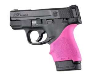 Hogue HandAll Beaver Tail Grip Sleeve S&W M&P Shield Ruger LC9 Pink