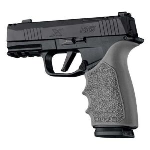 Hogue HandALL Beavertail Grip Sleeve Sig Sauer P365-XMACRO SLATE GREY