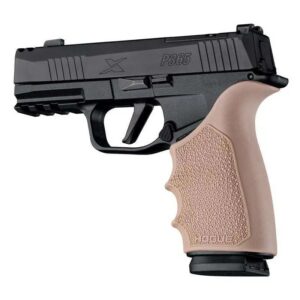 Hogue HandALL Beavertail Grip Sleeve Sig Sauer P365-XMACRO FDE