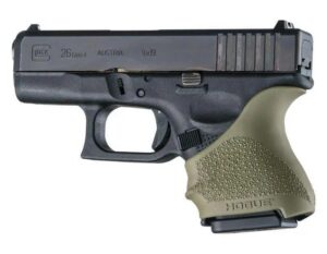 Hogue HandAll Beavertail Grip Sleeve Glock 26/27 OD Green