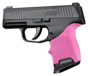 Hogue HandAll Beavertail Grip Sleeve Sig Sauer P365 Pink