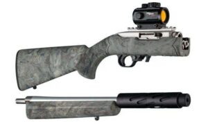 Hogue RUGER 10/22 STOCK OVERMOLD Takedown Standard Barrel Ghillie Green