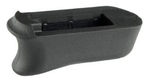Hogue 39030 Magazine Extended Pad Made of Rubber with Black Finish for 9mm Luger Kimber Micro 9 Magazines