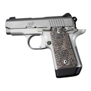 Hogue Kimber MICRO9 Ambidextrous Piranha G10 Gm De