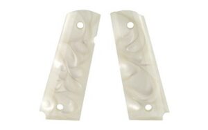 Hogue Grip 1911 Government Pearl Ambidextrous White