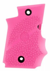 Hogue Sig P938 Ambidextrous Rub Grip with Fg Pink