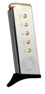 North American Arms NAA NAA Guardian 380 ACP/32 NAA 6-Round Stainless Finish