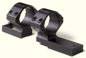 Weatherby Vanguard Scope Mount Long & Short Action 1in Low Matte Black