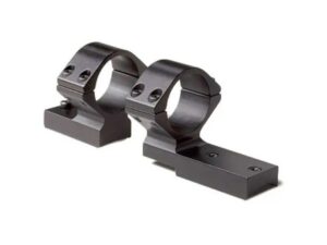 Weatherby Vanguard 2-Piece Lightweight Scope Mount 1" Medium Black