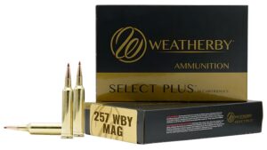 Weatherby B257100TTSX Select Plus 257WthbyMag 100gr Barnes Tipped TSX Lead Free 20 per Box/10 Case