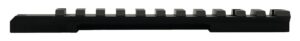 Weatherby J010001 Picatinny Rail Black Aluminum Weatherby Mark V Weaver Mount Magnum 9-Lug Action 20 MOA