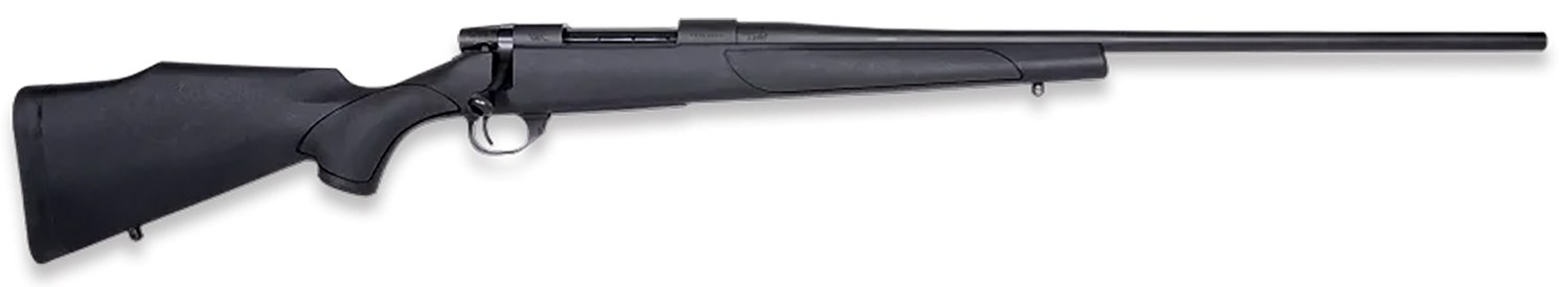 Weatherby VTX7MMPR4T Vanguard Obsidian Full Size 7mm PRC 3+1 24" Blued #2 Contour Threaded Barrel, Blued Drilled & Tapped Steel Receiver, Black