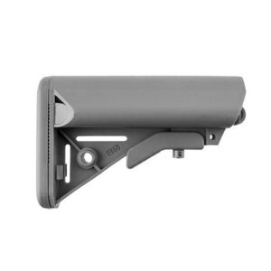 AR-15 Enhanced Sopmod Stock Collapsible Mil-Spec AR-15 Enhanced Sopmod Stock Collapsible Mil-Spec Gray