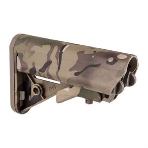 AR-15 Enhanced Sopmod Stock Collapsible Mil-Spec AR-15 Enhanced Sopmod Stock Collapsible Mil-Spec Multi-Cam