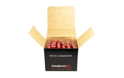 Amend2 G10 Red Reinforced Self-Defense Tool Pos Display ( 24 Pens per Display ) - Image 2