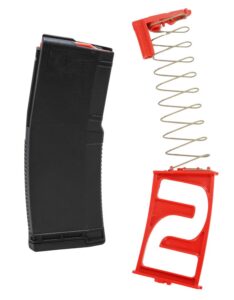 Amend2 Mod a 5.56MM 10/30-Round AR15 Black Polymer Magazine 10-Round State Restricted ( 50 per Case )