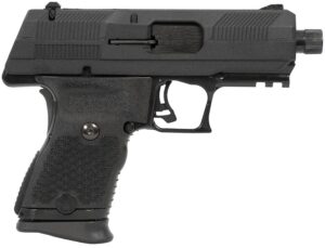 Hi-Point YC9 YC9 9mm Luger 10+1 4.12" Black Steel Threaded Barrel, Black YC9 Styled/Serrated Slide, Black Polymer Frame with Picatinny Rail, Black