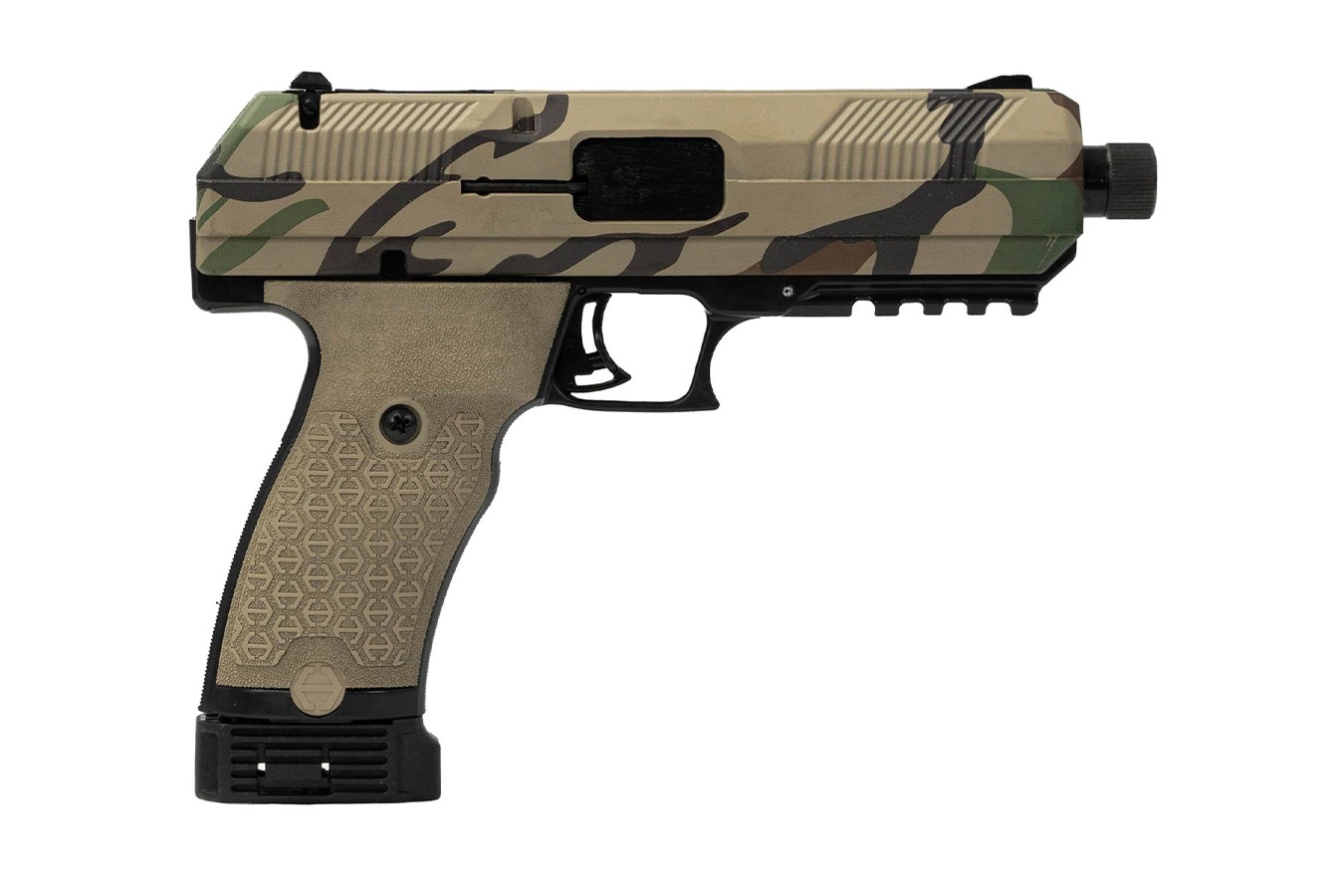 JH/P 45ACP Pistol Gen 2 M81 US Woodland Camo Slide Threaded Barrel 9-Round