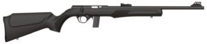 Rossi RB22L1811 RB22 Full Size 22 LR 10+1, 18" Matte Black Button Rifled Free Floating Steel Barrel, Matte Black Stainless Steel Receiver, Black Monte