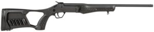 Rossi SSP1BK Tuffy Single Shot Youth 410 Gauge Break Open 3" 1-Round 18.50" Matte Black Barrel, Matte Black Steel Receiver, Black Synthetic Thumbhole