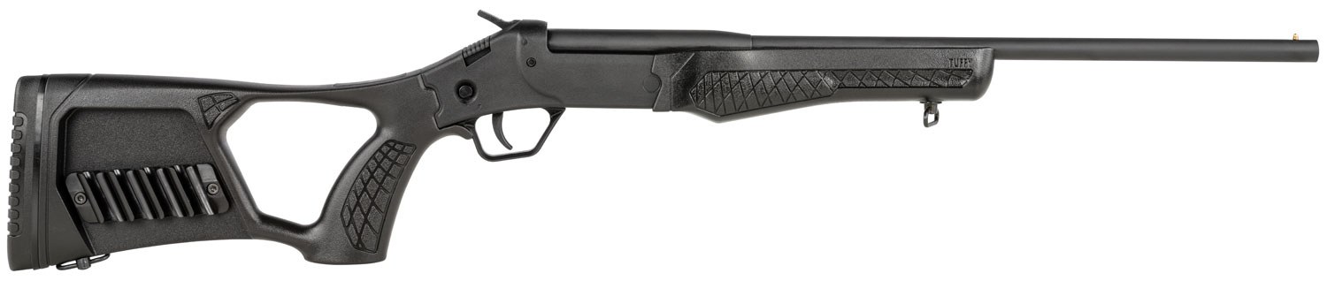 Rossi SSP1BK Tuffy Single Shot Youth 410 Gauge Break Open 3" 1-Round 18.50" Matte Black Barrel, Matte Black Steel Receiver, Black Synthetic Thumbhole