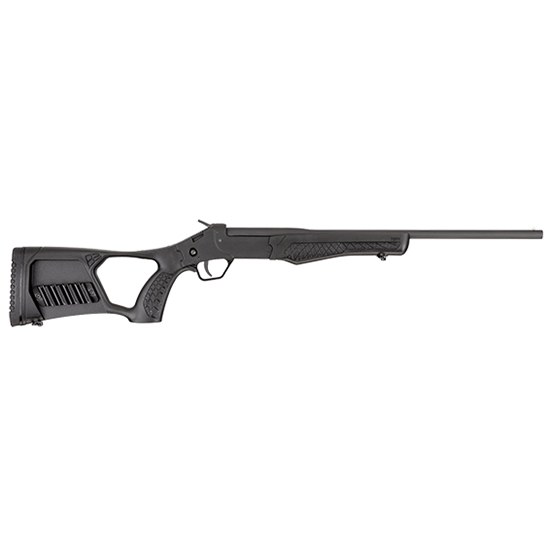 Rossi SSP1BK Tuffy Single Shot Youth 410 Gauge Break Open 3" 1-Round 18.50" Matte Black Barrel, Matte Black Steel Receiver, Black Synthetic Thumbhole - Image 3