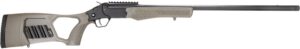 Rossi SSP20TKY Tuffy Turkey 20 Gauge 1-Round 26" Alloy Steel Barrel & Receiver with Matte Black Finish, Synthetic OD Green Fixed Thumbhole Stock