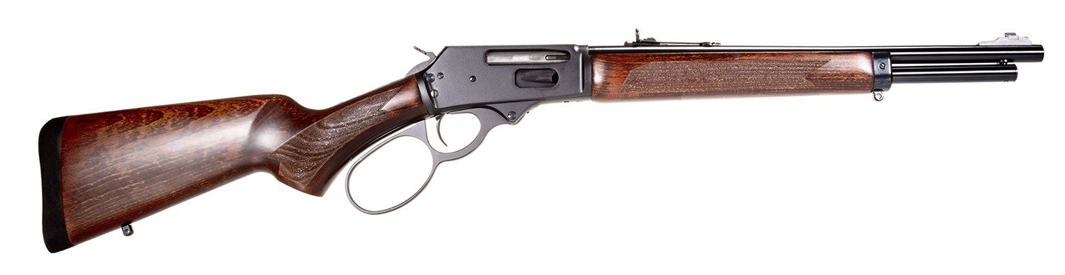Rossi 953030161 R95 30-30 Win 5+1 16.50" Black Oxide Barrel/Rec, Fixed Hardwood Walnut Furniture, Adjustable Buckhorn Sights - Image 2