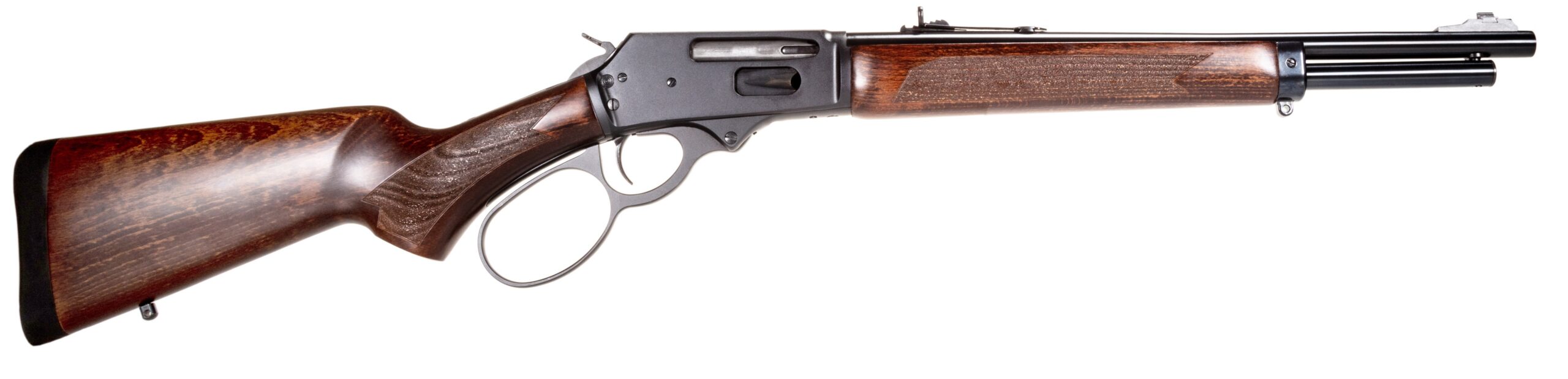 Rossi 953030161 R95 30-30 Win 5+1 16.50" Black Oxide Barrel/Rec, Fixed Hardwood Walnut Furniture, Adjustable Buckhorn Sights - Image 3