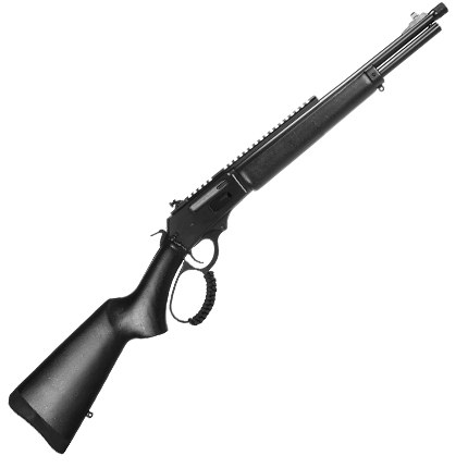 Rossi 953030161TB R95 Triple Black 30-30 Win 5+1 16.50" Black Cerakote Threaded Barrel, Black Cerakote Picatinny Rail Steel Receiver, Black Splatter - Image 4