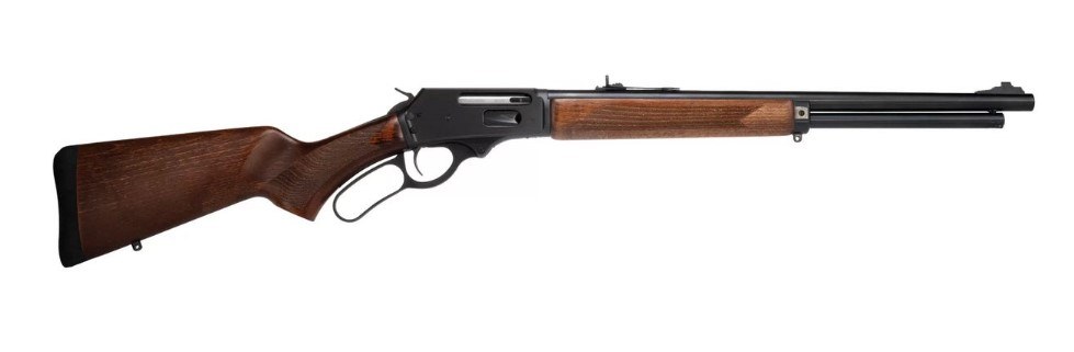 Rossi 950444201 R95 444 Marlin 6+1 20" Black Oxide Alloy Steel Barrel, Black Oxide Alloy Steel Receiver, Fixed Hardwood Stock - Image 2