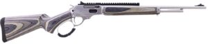 Rossi 950444189LW R95 444 Marlin 5+1 18" Matte Stainless Threaded Barrel, Stainless Polished Stainless Steel Receiver, Fixed Laminate Stock