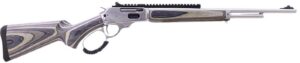 Rossi 950045189LW R95 45 Colt 8+1 18" Matte Stainless Threaded Barrel, Stainless Polished Stainless Steel Receiver, Fixed Laminate Stock
