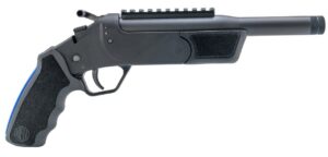 Rossi SSPB9300-BK Brawler 300 Blackout 1-Round 9" Matte Black Single Shot Barrel, Picatinny Rail Receiver, Black Polymer Frame, Black Textured Rubber