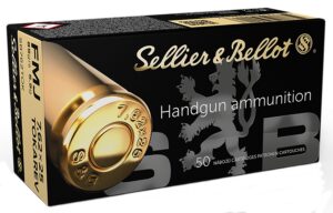 Sellier & Bellot 7.62X25 Tokarev 85GR FMJ 50-Round Box 30 Boxes per Case