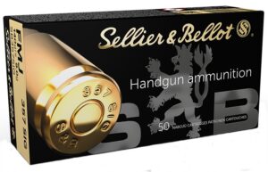 Sellier & Bellot SB357SIG Handgun 357Sig 140gr Full Metal Jacket 50 per Box/20 Case