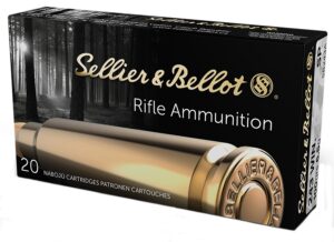 Sellier & Bellot SB243A Rifle 243Win 100gr Soft Point 20 per Box/25 Case