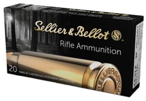 Sellier & Bellot SB6552RA Rifle 6.5x52mmR 117gr Soft Point 20 per Box/25 Case