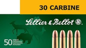 Sellier & Bellot Amo 30 Carbine 110GR FMJ 50-Round ( 20 Boxes per Case )