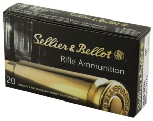 Sellier & Bellot 308WIN 180GR SP 20-Round Box 25 Boxes per Case