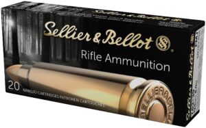 Sellier & Bellot Amo 7.62X39MM 124GR FMJ 20-Round ( 30 Boxes per Case )