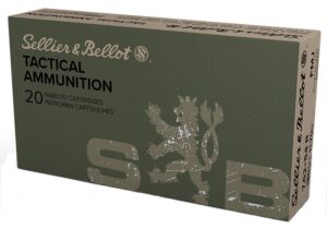 Sellier & Bellot SB76254RA Rifle 7.62x54mmR 180gr Full Metal Jacket 20 per Box/20 Case