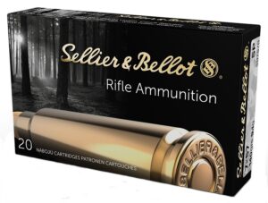 Sellier & Bellot SB757B Rifle 7x57mmMauser 140gr Soft Point 20 per Box/20 Case