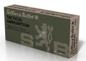 Sellier & Bellot Amo 6.5 Grendal 124GR FMJ 20-Round ( 30 Boxes per Case )